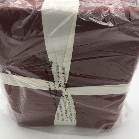 Casaluna Bedding Casaluna King Duvet Set Dark Clay Cotton Cashmere